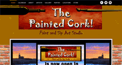 Desktop Screenshot of paintedcork.com